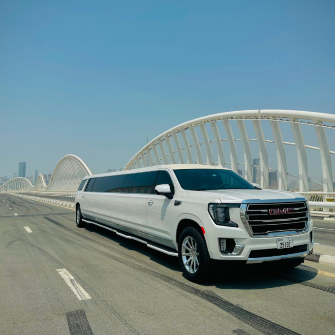 luxury limousine in Dubai
