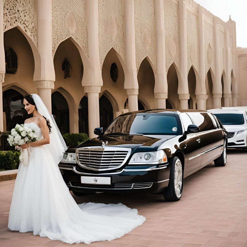 wedding limousine dubai