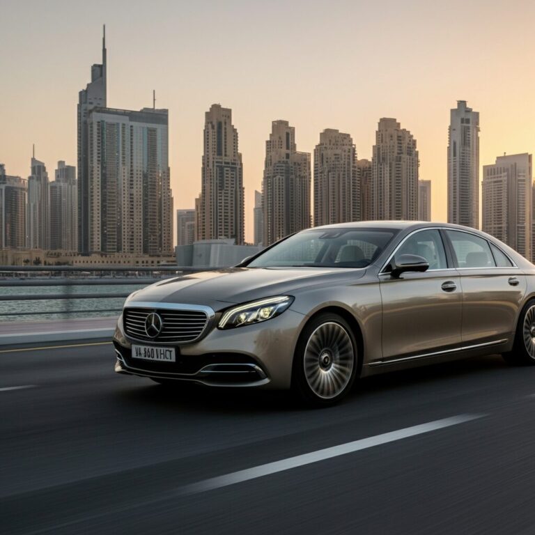 mercedes s class rental dubai