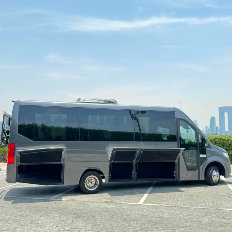 Black Mercedes Sprinter 16 Seater