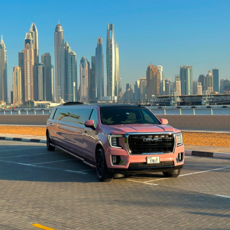 PINK GMC YUKON