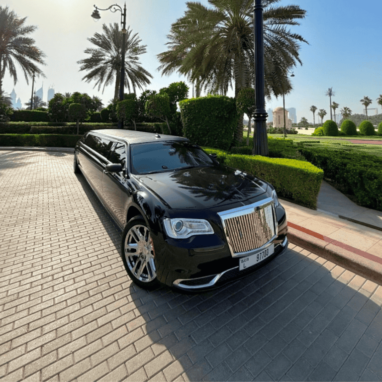 10 seater black limo