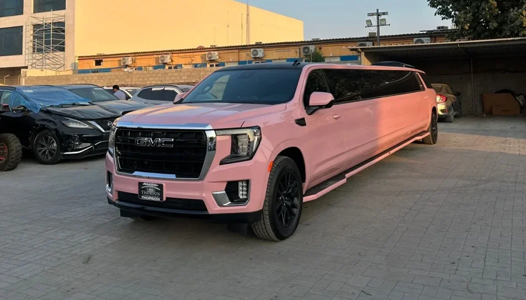 PINK LIMOUSINE DUBAI